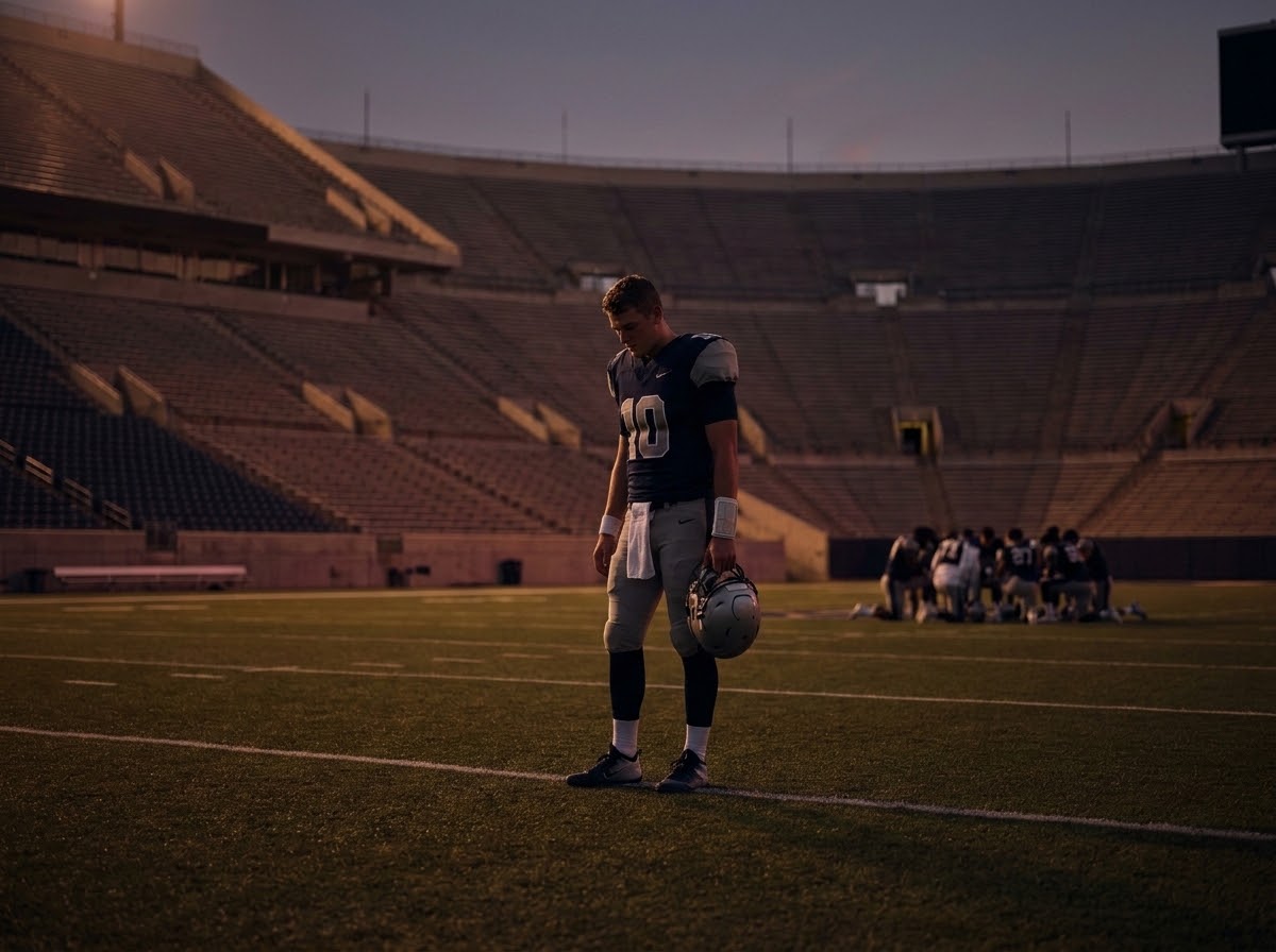 Drake Maye Calling Football His Passion but Faith His Purpose Matters Because Sports Culture Desperately Needs a Definition of Success Bigger Than Winning