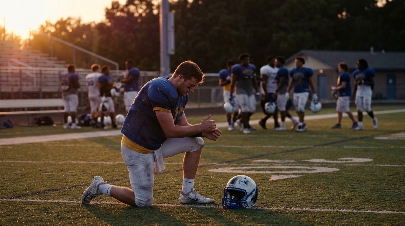 Kirk Cousins’ High School Prayer Story Matters Because Sports Still Gives Christianity One of Its Few Public Languages for Destiny Without Irony