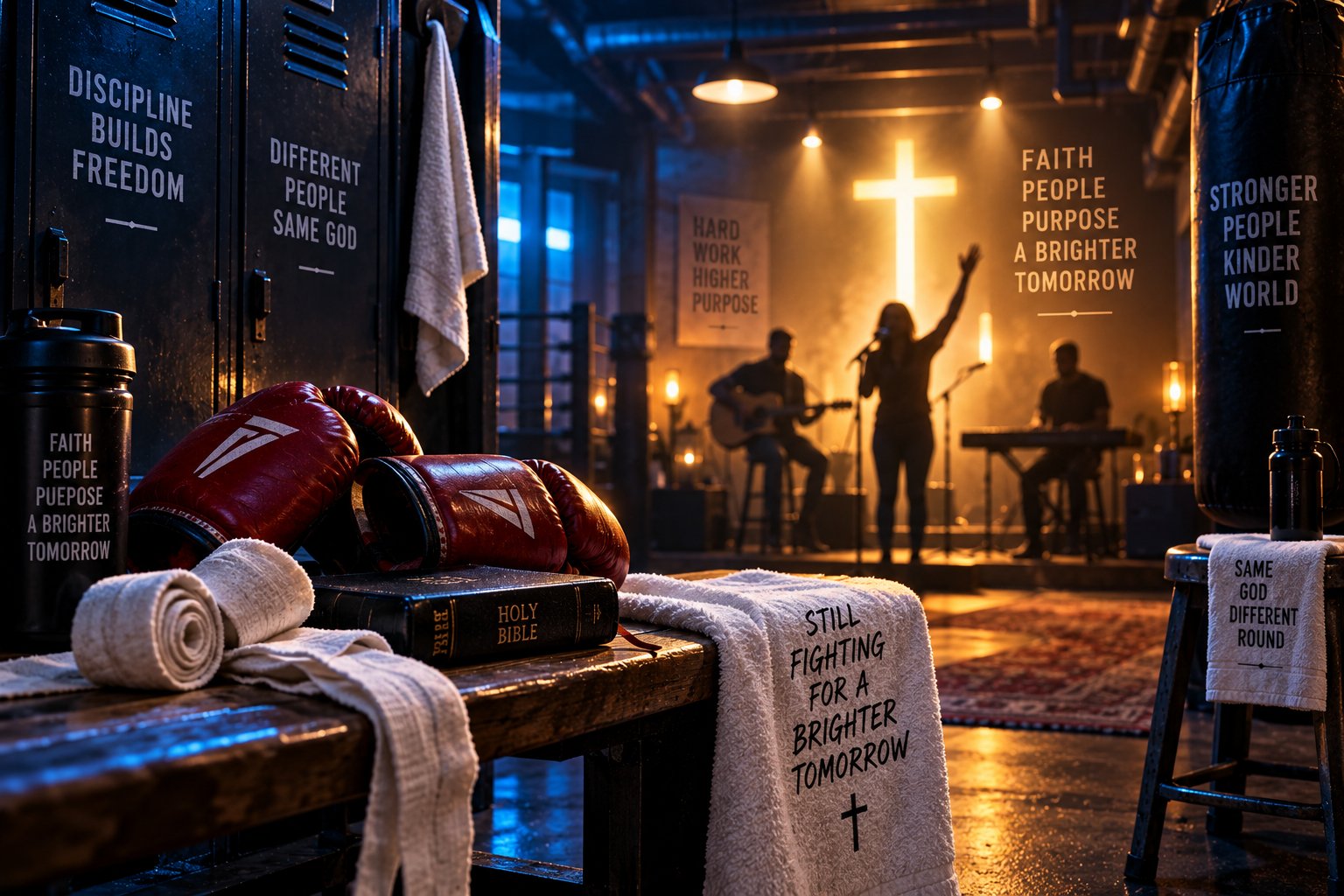 Ryan Garcia Bringing a Worship Band Into the Locker Room Before a Title Fight Shows Faith Moving Into the Rituals Athletes Use to Prepare