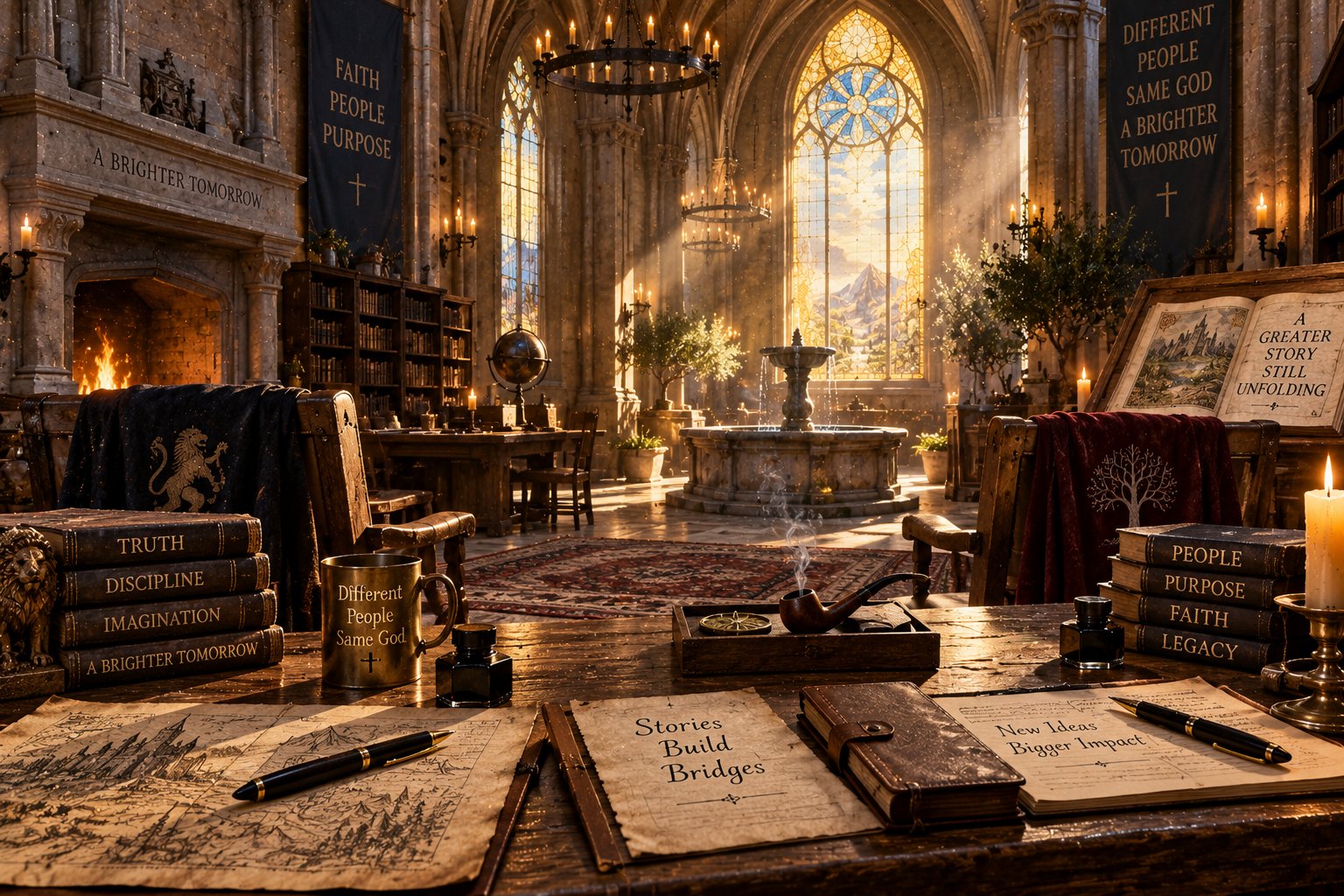 Tolkien and C.S. Lewis Sharing Memorial Space in Westminster Abbey Feels Right Because Their Friendship Changed Modern Christian Imagination